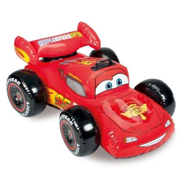 INTEX Plută-saltea gonflabilă “Cars” cu mâner, 107х71 cm, 3+