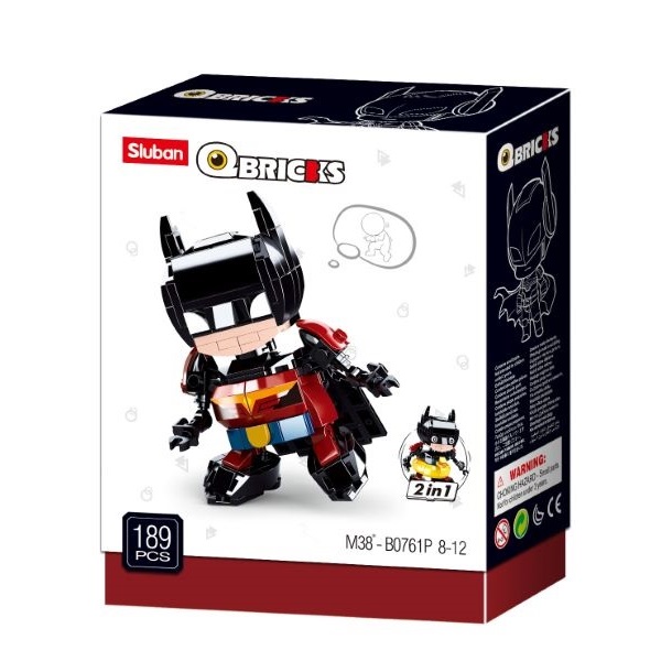 CONSTRUCTOR QBRICKS — Bat 2in1