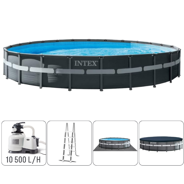 INTEX Бассейн ULTRA XTR FRAME 732х132см, 47241Л, металлический каркас