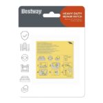 Bestway Set reparație 6,5 x 6,5 cm, plasturi autoadezivi, 10 buc