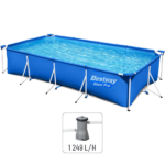 Bestway Бассейн Steel Pro 400x211x81см, 5700Л, фил.-насос 1249л/ч, метал каркас