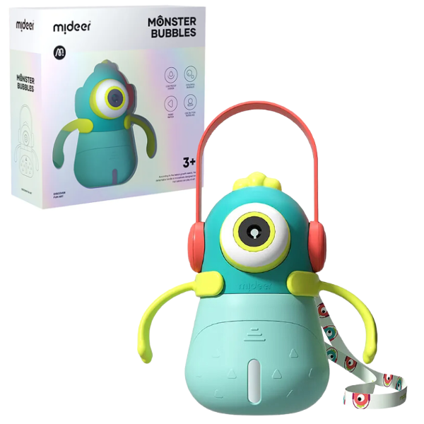 Генератор мыльных пузырей "Bubbles Monster", синий