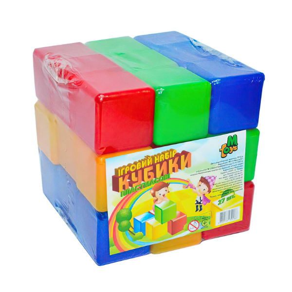 Cuburi Colorate 27 buc.