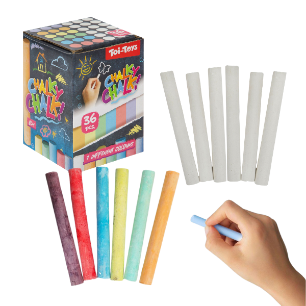 Set de cretă pentru desen, 36 buc.
