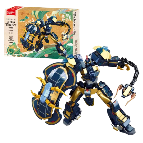 Set de construcție "Robot - Țestoasa neagră", 685 elem.
