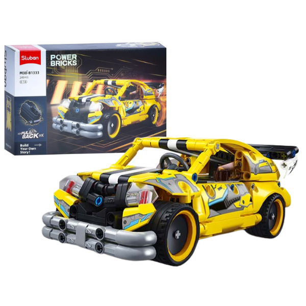 Set de construcție "Mașină sport", 249 elem.