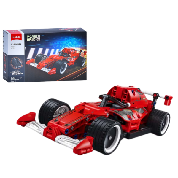 Set de construcție "Mașină Formula 1", 210 elem.