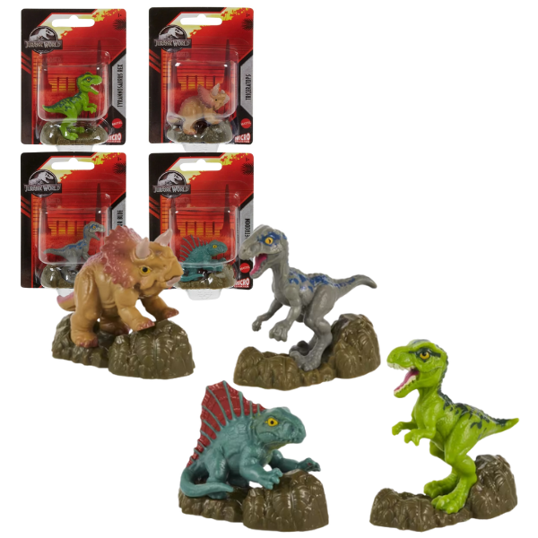 Мини-фигурка динозавра "Jurrasic World", в асс.
