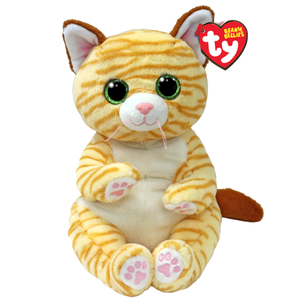 Pisicuță galbenă Mango 33 cm (Beanie Bellies)