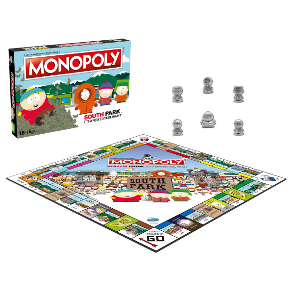Настольная игра Monopoly "Южный Парк" (англ.)