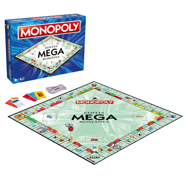 Настольная игра Monopoly Mega "Румыния" (рум.)
