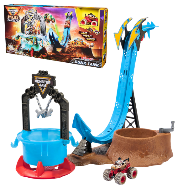 Игровой набор Monster Jam "Mud Blasters" 1:64