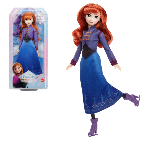 Păpușa Disney Frozen "Anna – Patinatoare pe Gheață"