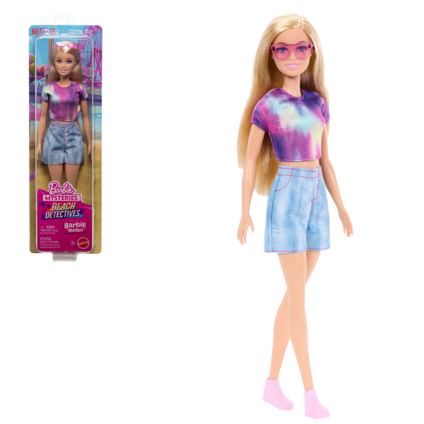 Păpușa Barbie "Malibu Detectiv de Plajă"